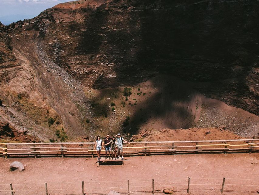 From Naples: Mount Vesuvius Transfer with Entry Tickets - The included entry ticket and what happens after you arrive