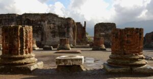 From Sorrento: Herculaneum and Pompeii Group Excursion - From Sorrento Pickup to the Right Pace on the Bus