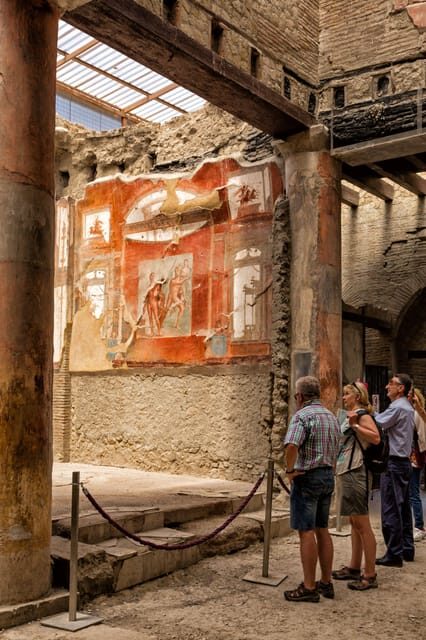 Herculaneum Guided Walking Tour with Entry Ticket - Meeting at Biglietteria Ercolano and getting in with skip-the-line