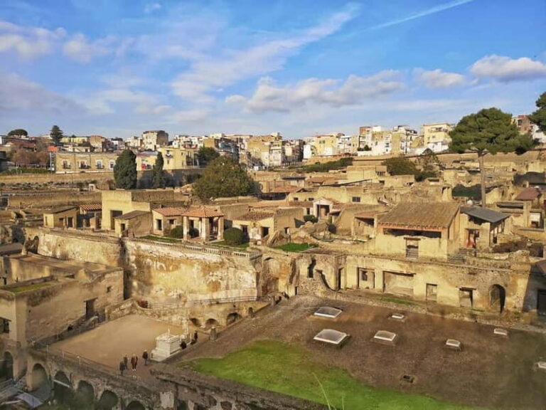Naples: Herculaneum and Vesuvius Day Trip - Herculaneum Ruins: What You’ll Actually See on Your Own Time