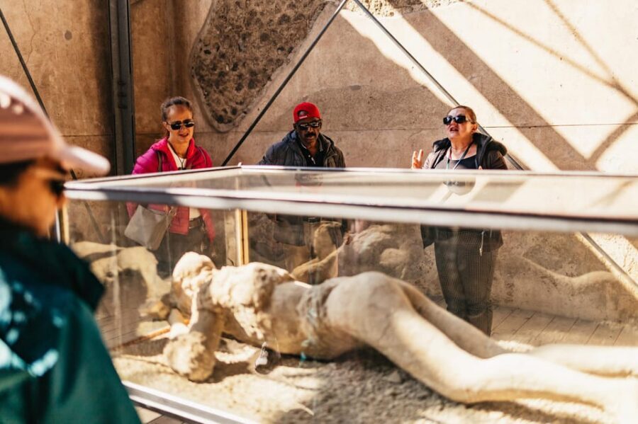 Naples: Pompeii and Mt. Vesuvius with Lunch and Wine Tasting - Pickup around Naples: convenient, but you must confirm your stop