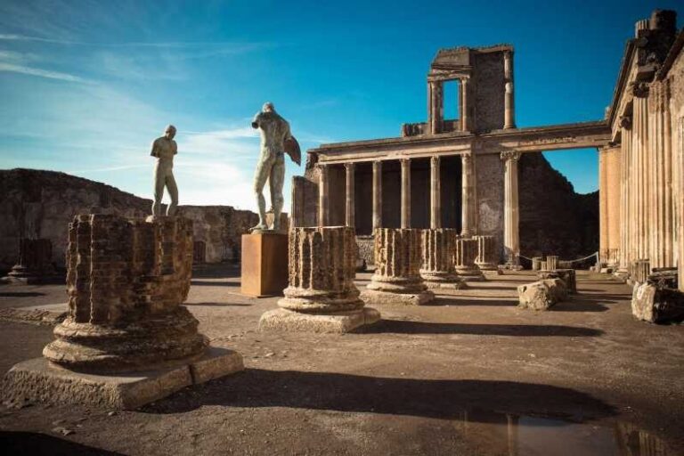 Pompeii & Herculaneum: Skip-the-line & Digital Guide App - Pompeii ruins with skip-the-line entry